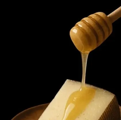 Queso Manchego con miel