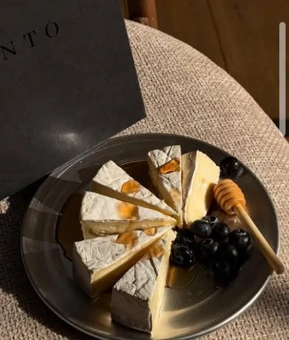 Brie con miel